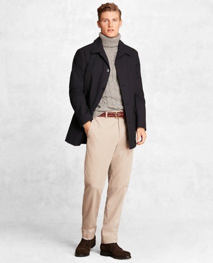 Golden Fleece® Wool Tech Short Trench Coat, image 1