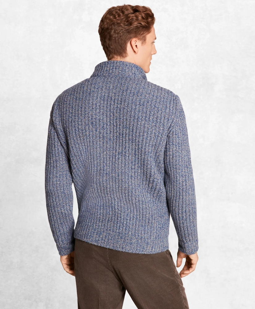Golden Fleece® Shearling Zip-Up Cardigan Jacket, image 4
