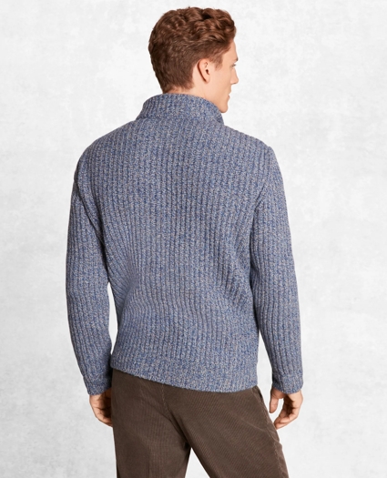 Golden Fleece® Shearling Zip-Up Cardigan Jacket, image 4