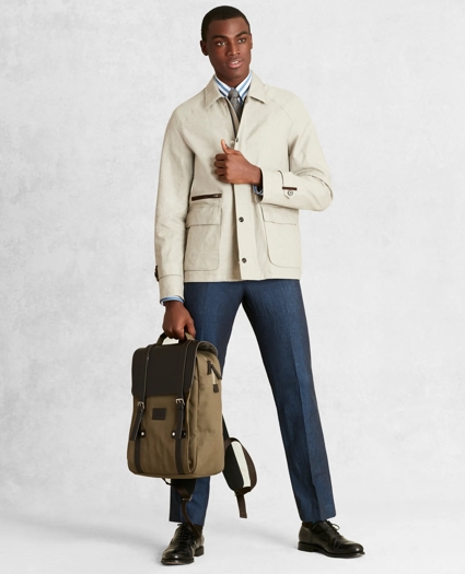 Golden Fleece® Linen-Blend Twill Jacket, image 2
