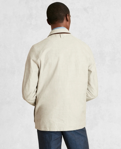 Golden Fleece® Linen-Blend Twill Jacket, image 3