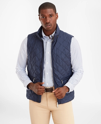 Diamond Quilted Vest, image 1