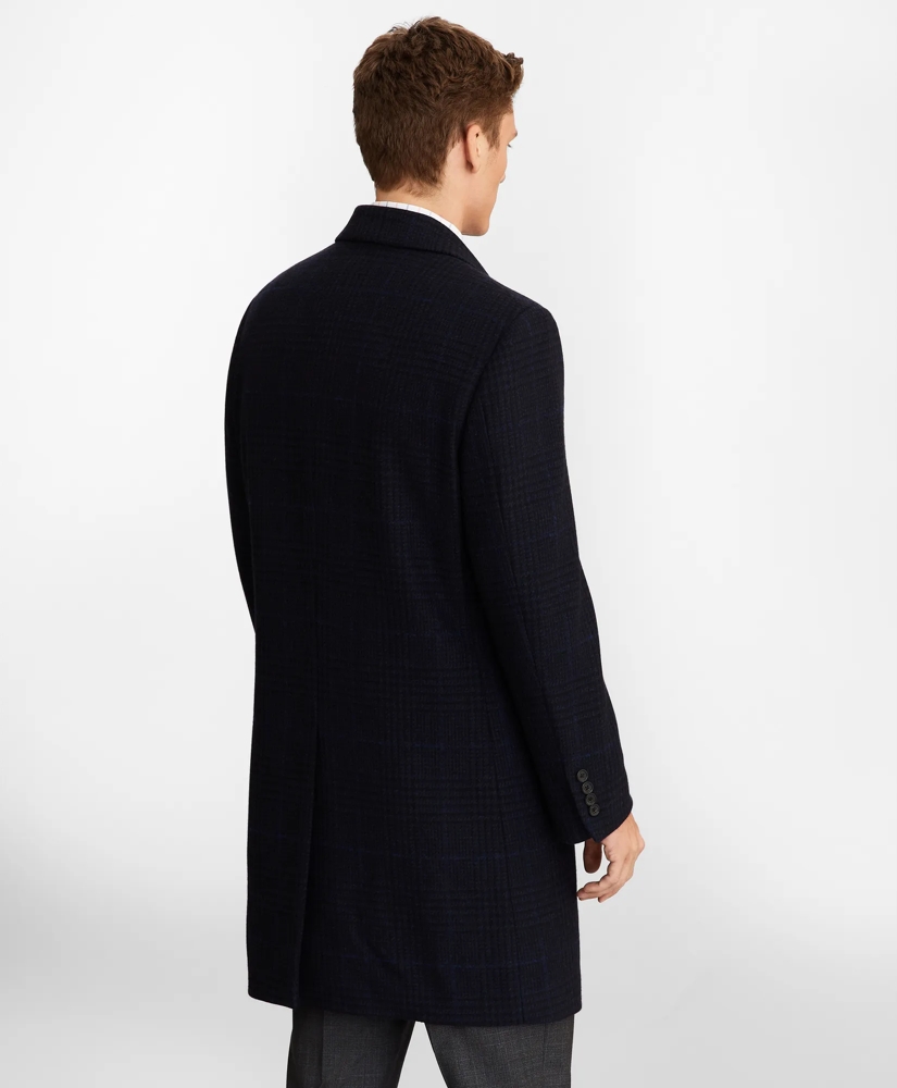 Plaid Double-Breasted Topcoat, image 4
