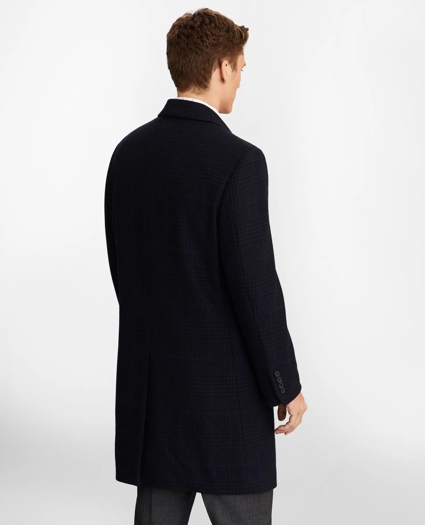 Plaid Double-Breasted Topcoat, image 4