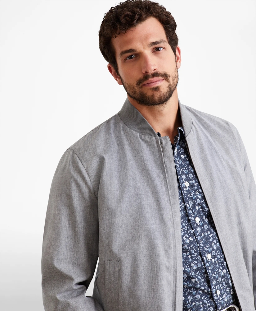 Golden Fleece® Merino Wool Bomber Jacket, image 2
