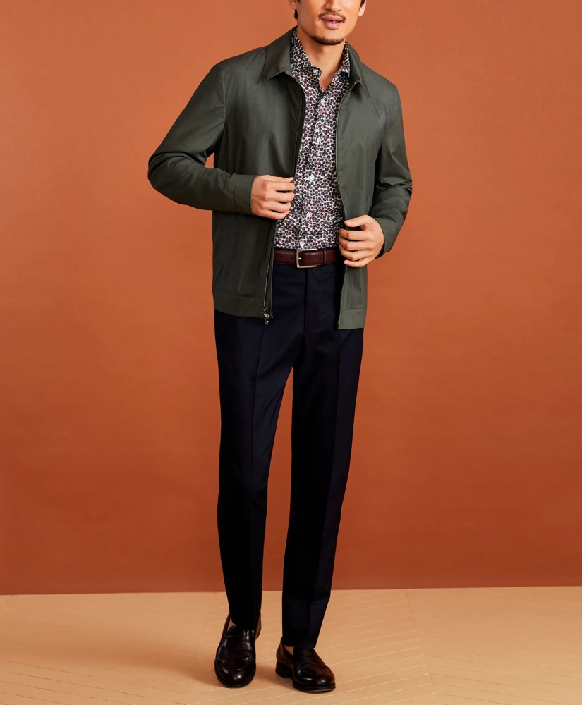 Golden Fleece® Wool-Silk Bomber Jacket, image 2