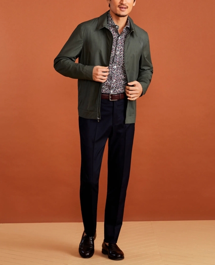 Golden Fleece® Wool-Silk Bomber Jacket, image 2