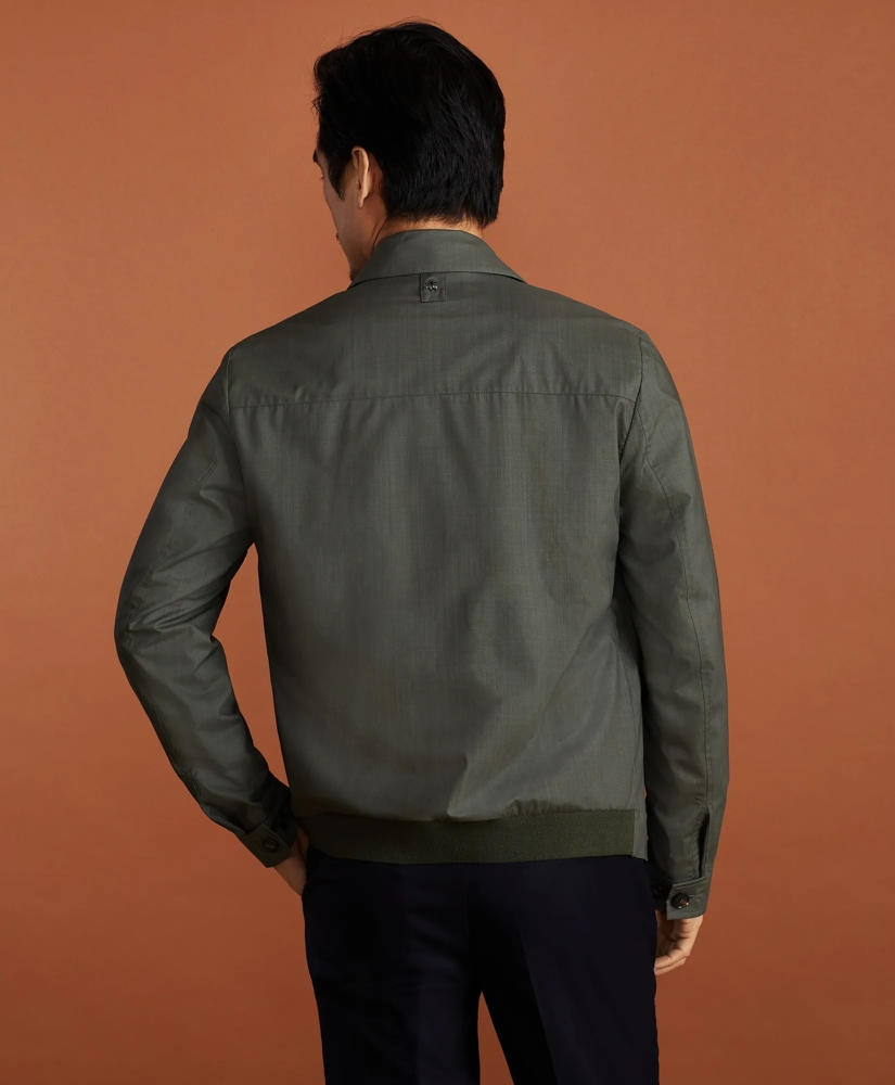 Golden Fleece® Wool-Silk Bomber Jacket, image 4