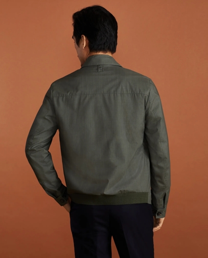 Golden Fleece® Wool-Silk Bomber Jacket, image 4