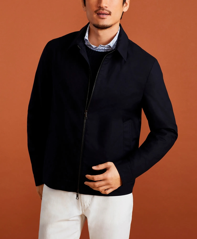 Golden Fleece® Wool-Silk Bomber Jacket, image 3