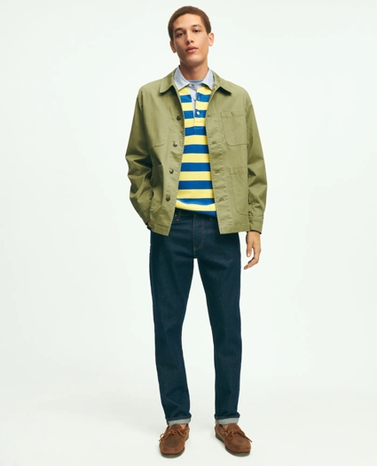 Stretch Cotton Twill Chore Jacket, image 1