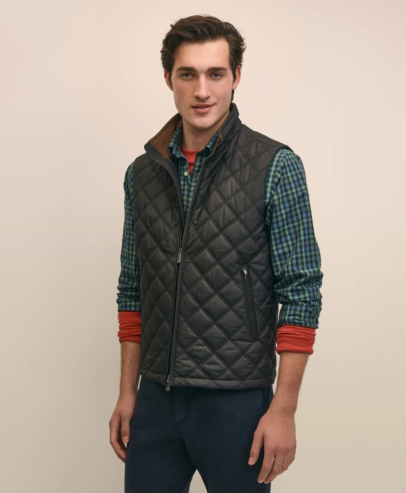 Paddock Diamond Quilted Vest, image 3