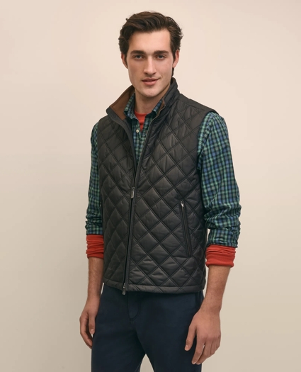 Paddock Diamond Quilted Vest, image 3