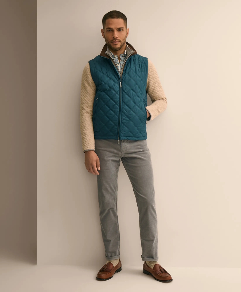 Paddock Diamond Quilted Vest, image 4