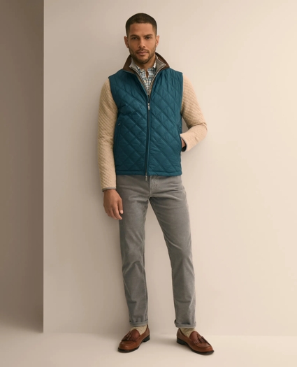 Paddock Diamond Quilted Vest, image 4
