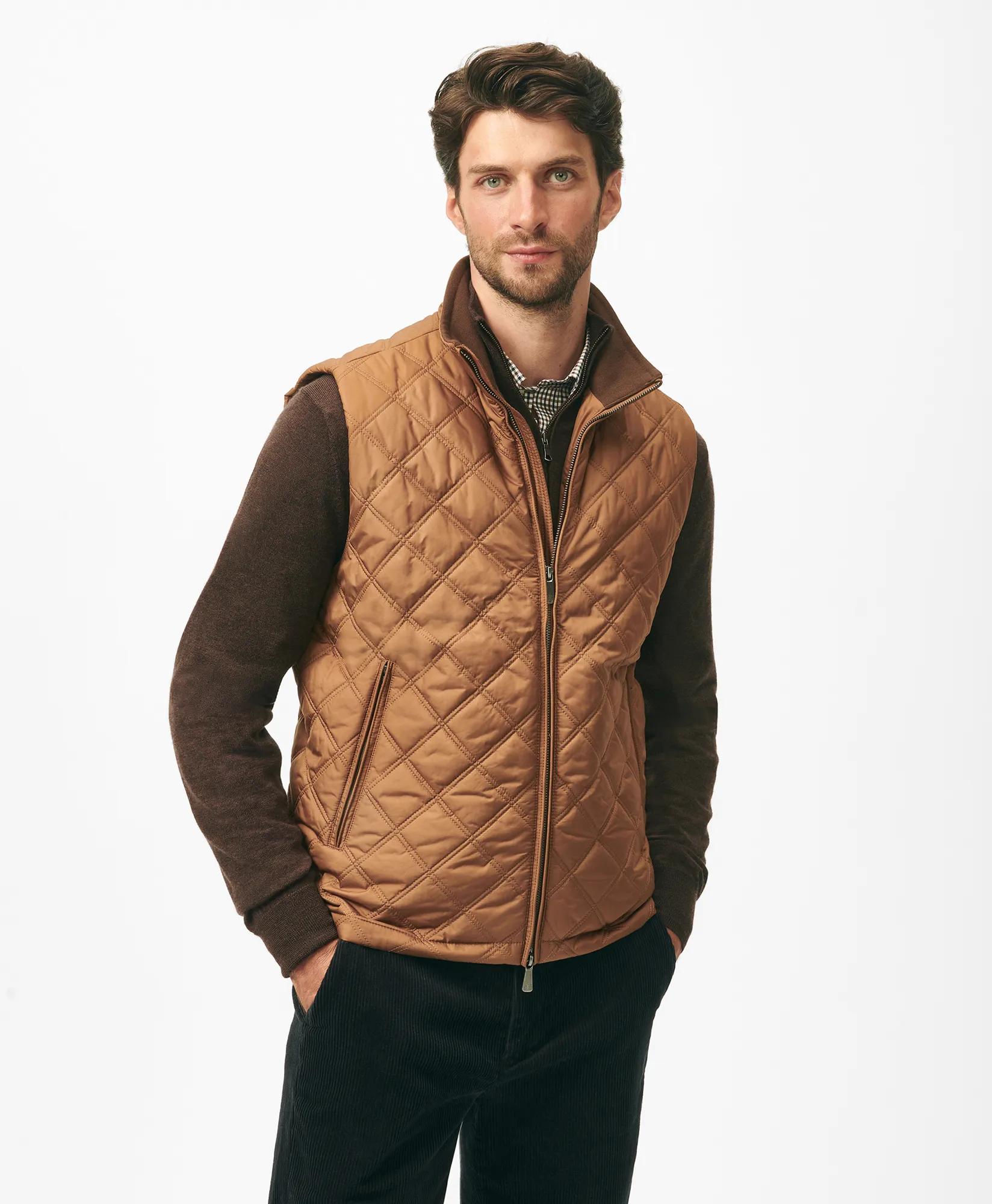 Paddock Diamond Quilted Vest, image 1