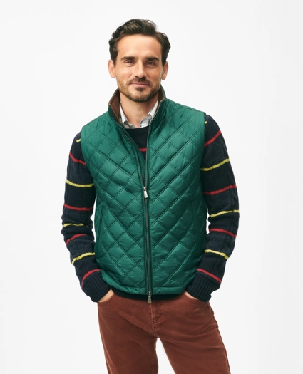 Paddock Diamond Quilted Vest, image 1