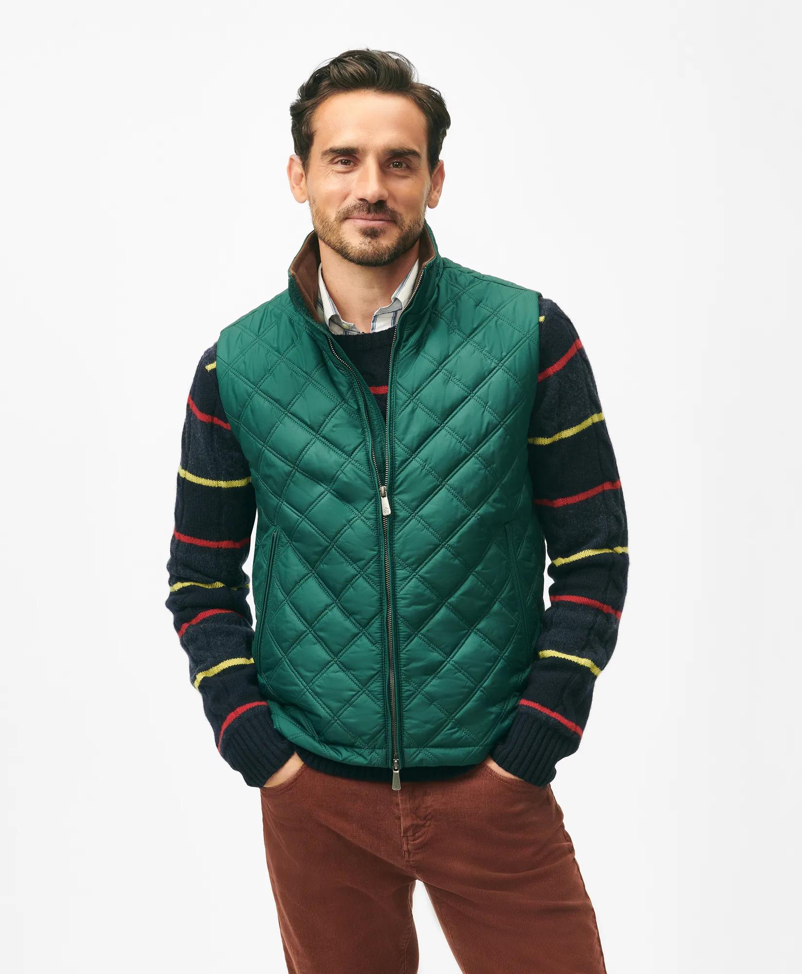 Paddock Diamond Quilted Vest, image 1