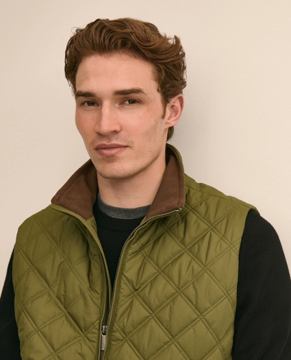 Paddock Diamond Quilted Vest, image 3