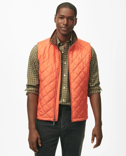 Paddock Diamond Quilted Vest, image 1
