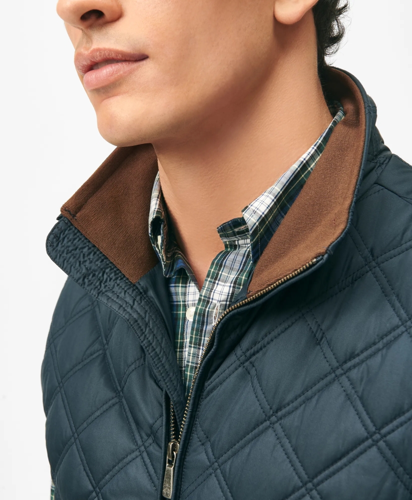 Paddock Diamond Quilted Vest, image 2