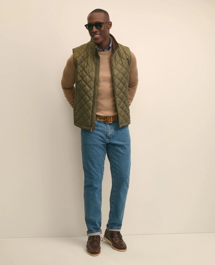 Paddock Diamond Quilted Vest, image 2