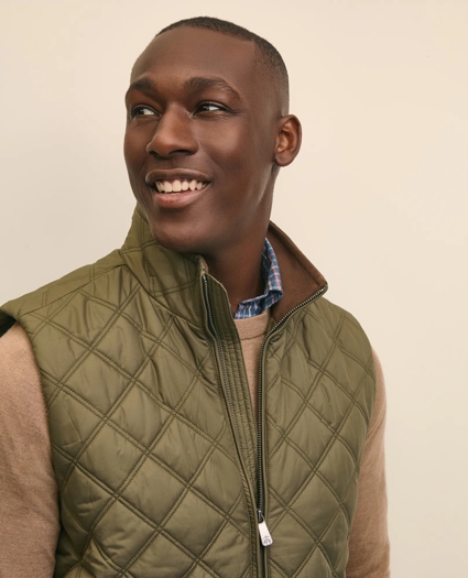 Paddock Diamond Quilted Vest, image 3