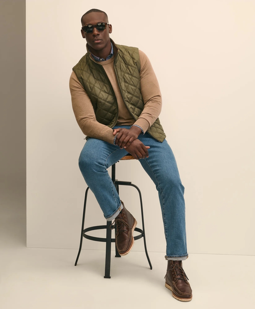 Paddock Diamond Quilted Vest, image 4