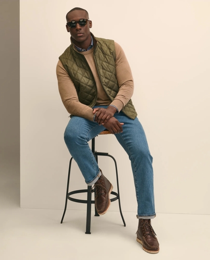 Paddock Diamond Quilted Vest, image 4