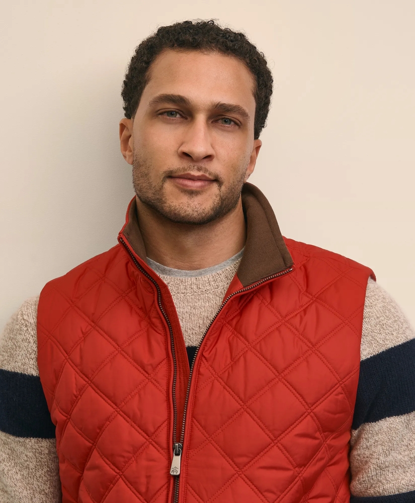 Paddock Diamond Quilted Vest, image 3