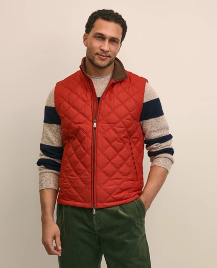 Paddock Diamond Quilted Vest, image 4