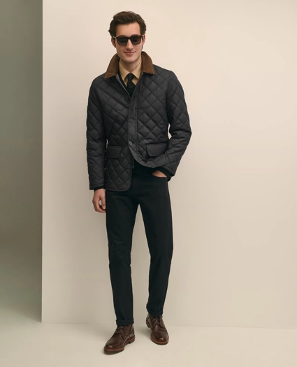 Paddock Diamond Quilted Coat, image 1