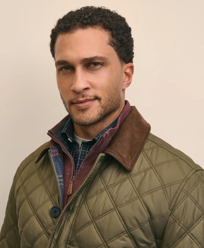 Paddock Diamond Quilted Coat, image 3