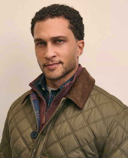 Paddock Diamond Quilted Coat, image 3