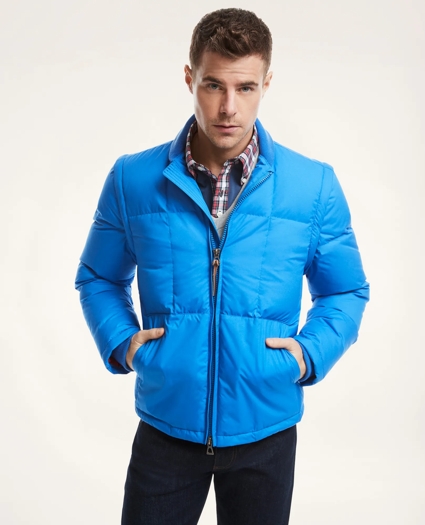 Nylon Down-Filled Puffer Coat, image 1