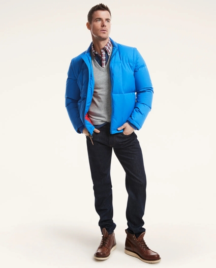 Nylon Down-Filled Puffer Coat, image 6