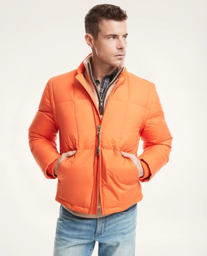 Nylon Down-Filled Puffer Coat, image 1