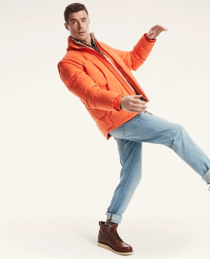 Nylon Down-Filled Puffer Coat, image 6
