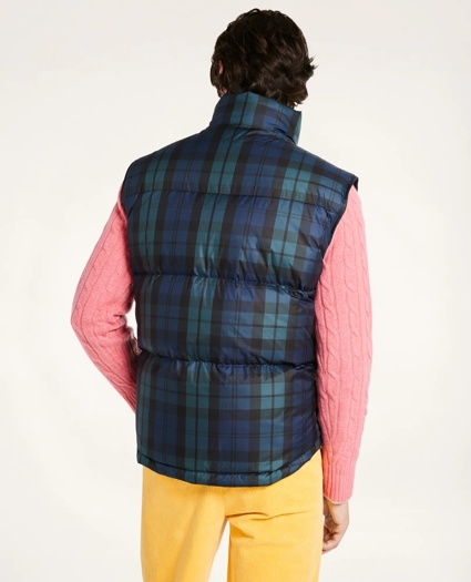 Black Watch Puffer Vest, image 3