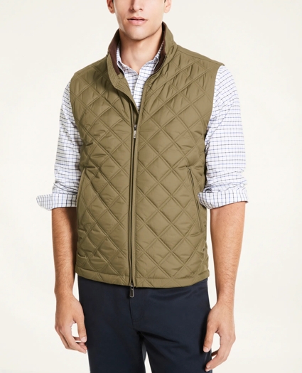 Paddock Diamond Quilted Vest, image 1