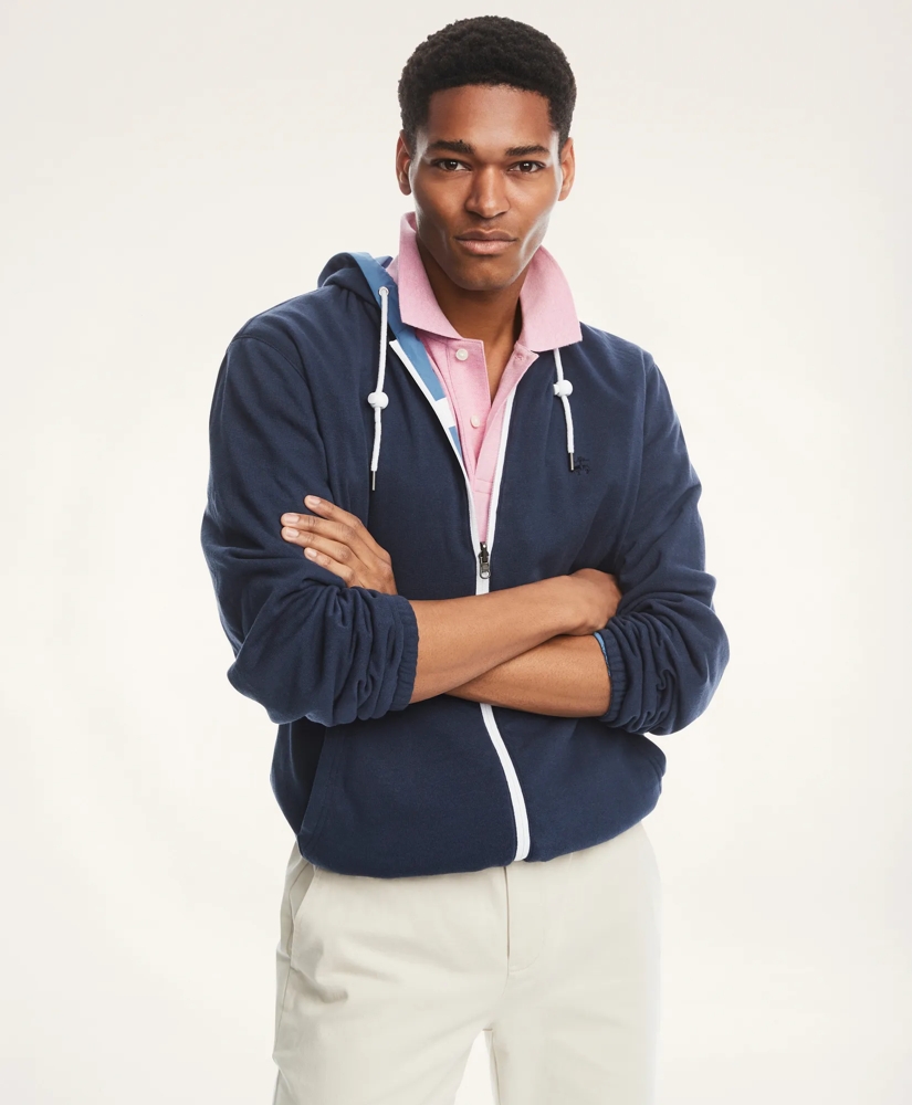 Reversible Water-Repellent Zip Hoodie, image 3