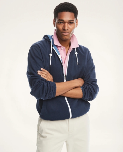 Reversible Water-Repellent Zip Hoodie, image 3