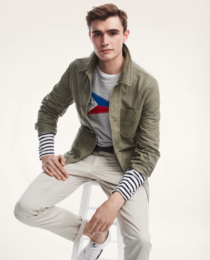 Stretch Canvas Chore Jacket, image 2