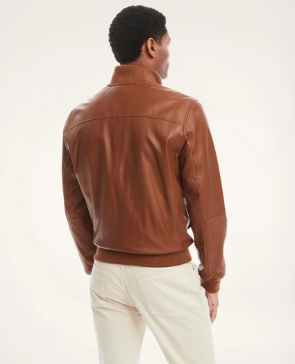 Leather Bomber Jacket, image 2