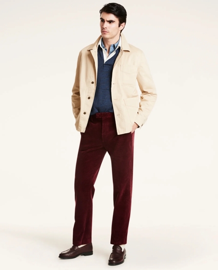 Stretch Cotton Twill Chore Jacket, image 2