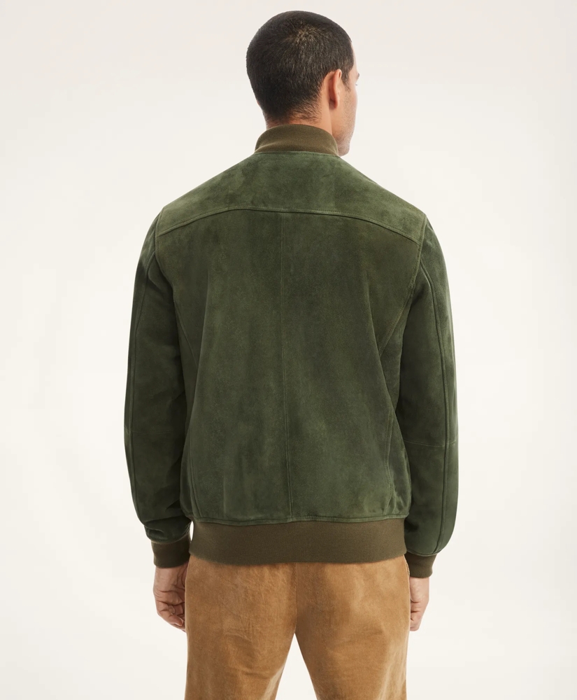 Nappa Suede Bomber Jacket, image 3