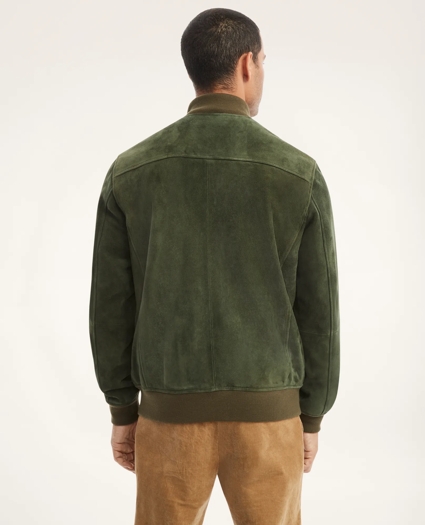 Nappa Suede Bomber Jacket, image 3