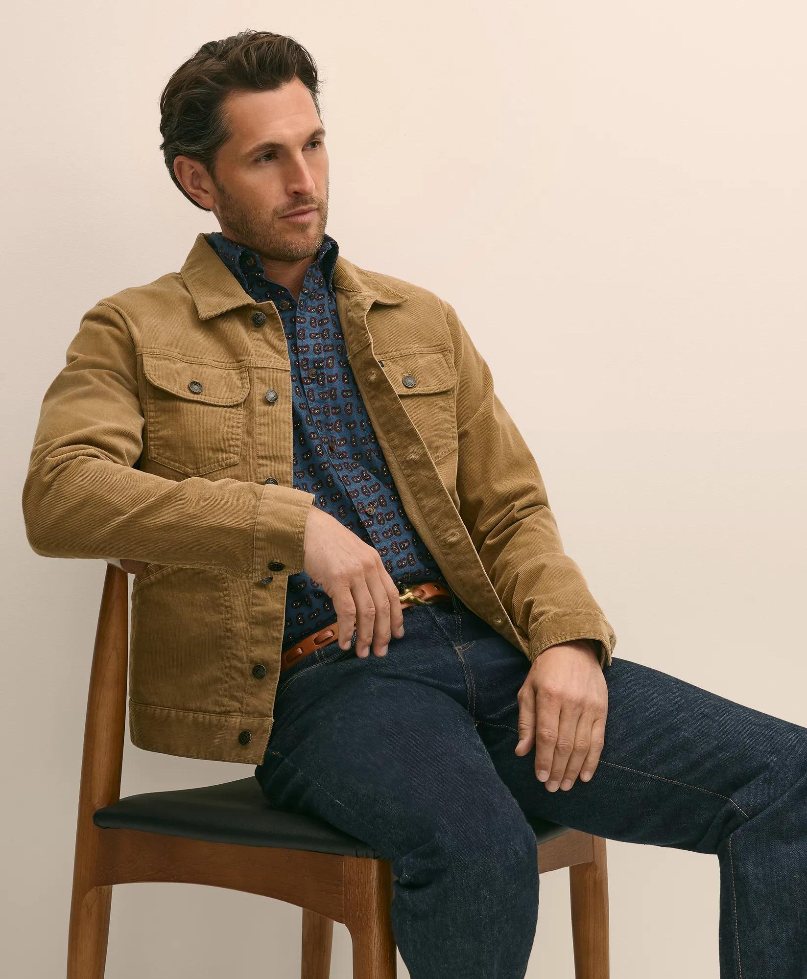 Medium Wale Corduroy Trucker Jacket