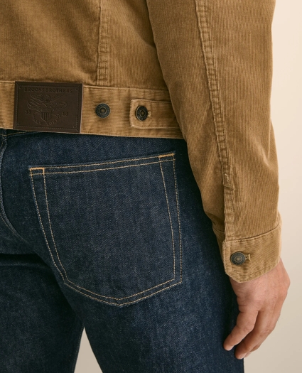 Medium Wale Corduroy Trucker Jacket, image 5