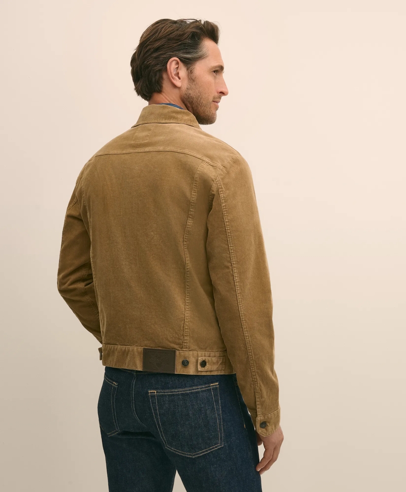Medium Wale Corduroy Trucker Jacket, image 6